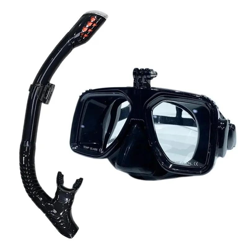 HB Diving Kit Diving mask for underwater action camera GoPro Professional swimming goggles Adult snorkeling hose