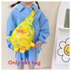 Dinosaur Cartoon Jurassic Kids Chest Bag With Oxford Material Casual Gift Girl