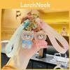 Colorful Resin Jelly Bear Keychain Stylish Cartoon Design For Bags And Cars