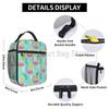 Sac à lunch animal Flamant Rose pour Femmes Filles Portable Réutilisable Thermique Refroidisseur Sac Tote Lunch pour École Bureau Pique-nique en Plein Air