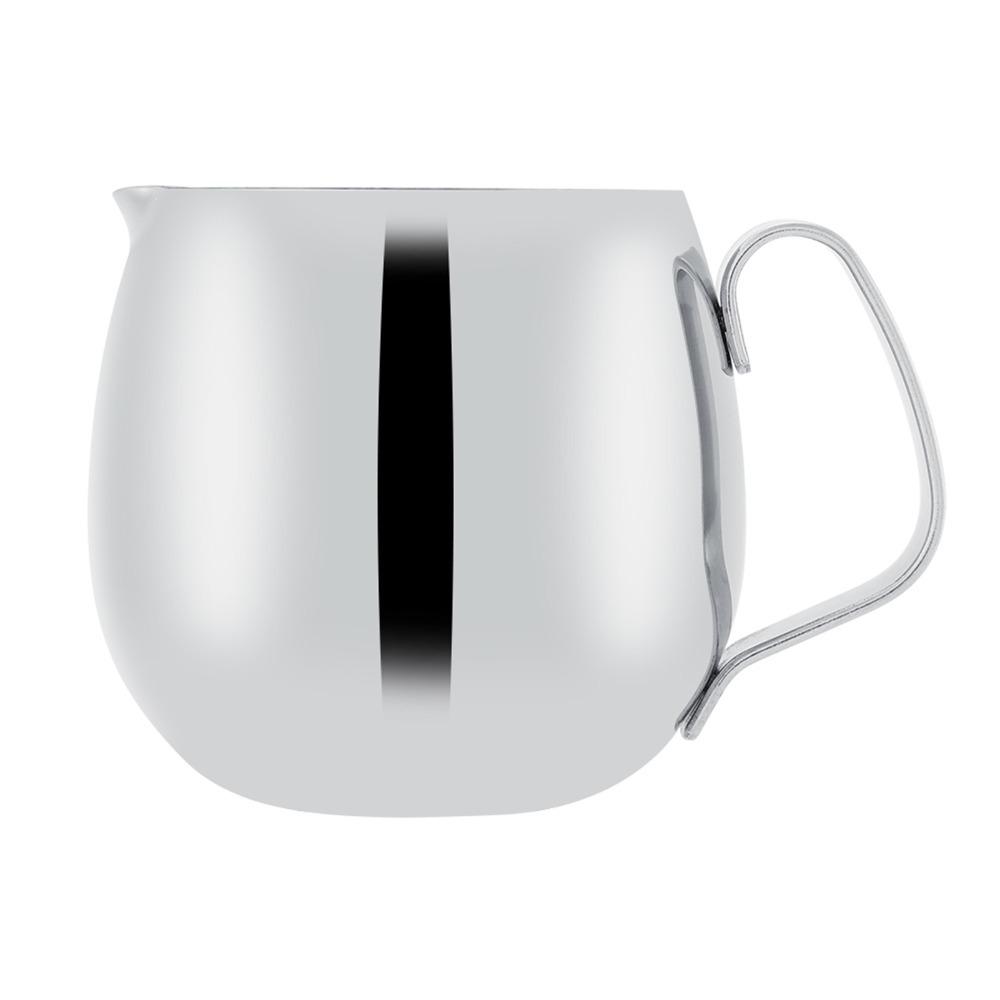 

Thick Stainless Steel Milk Frothing Pitcher Special Spout Design Comfortable Firm Grip Coffee Mug Jug Smooth Surface