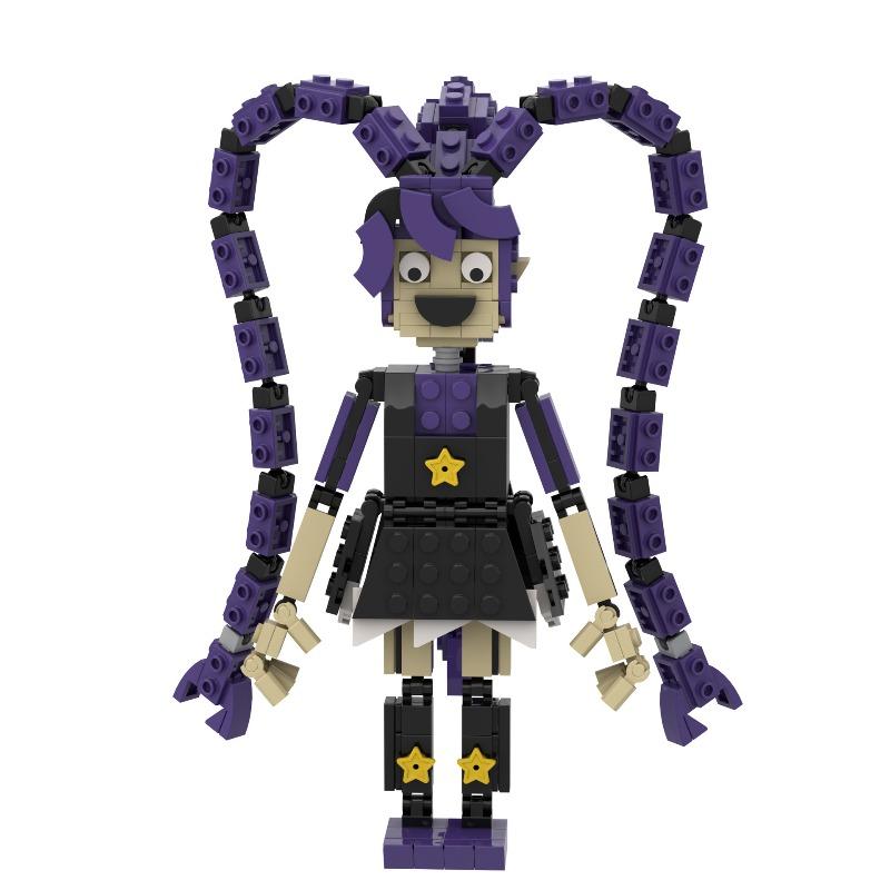 Ensemble de blocs de construction de poupées d'horreur 323 pièces Modèle de display à collectionner pour adultes Cadeau de vacances éducatif pour adolescents