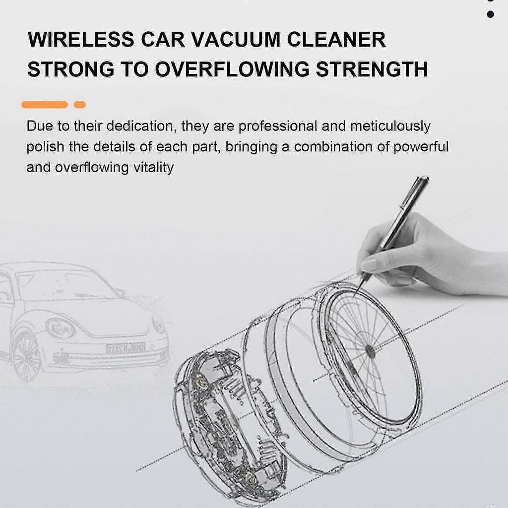 42000RPM Handheld Cordless Vacuum Cleaner Strong Suction Home Car Dust Blower Mini Air Duster, New 25-26