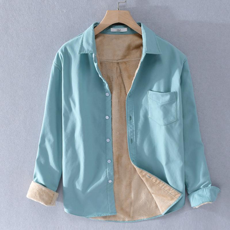 Fleece Shirt Plaid Shirts Blouse 