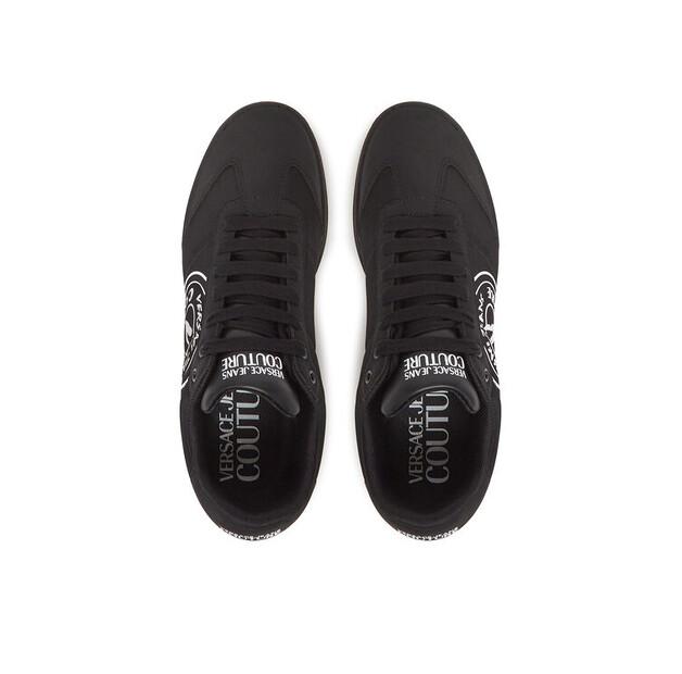 Мужские кроссовки Versace Jeans Couture 78ya3sd1 чёрные
