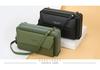 Borsa a tracolla mini da donna con doppia cerniera stile coreano - Porta telefono cellulare e portafoglio quadrato piccolo di alta gamma