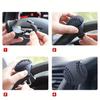 Steering Wheel Booster Swivel Aid Automotive Silent Built-in Bearing Soft Silicone Easy Installation Adjustable Suitable for Light Cars Trucks