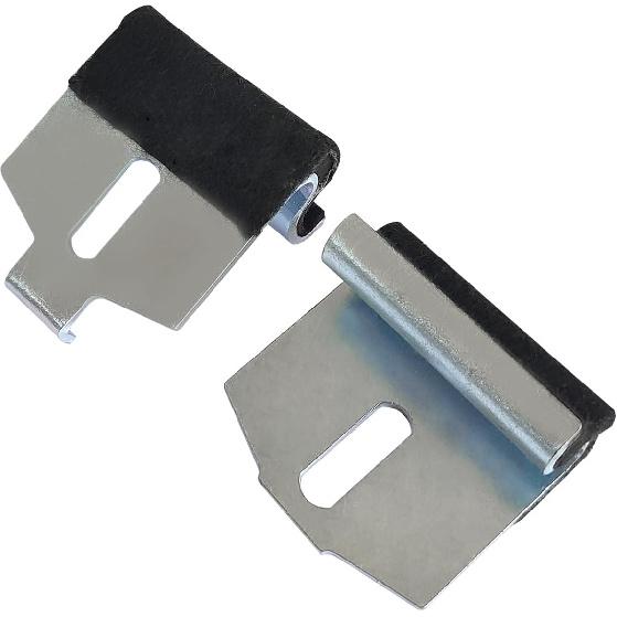 2pcs Window Stabilizer Guide Kit for 1968-1969 Camaro & Firebird - Front Door Window Regulator Track Roller Replacement - Restores Smooth Window