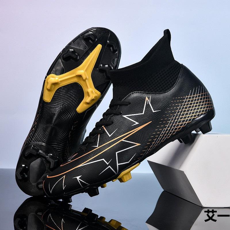 Παπούτσια ποδοσφαίρου ανδρικά και γυναικεία ψηλά καρφιά σπαστές τάπες γρασίδι προπόνηση παιχνίδι παπούτσια ποδόσφαιρο