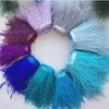 Feather1Meter Dyed Ostrich Feathers Trim Ribbon 8-10cm 10-15cm Feather Fringe for Crafts Wedding Dress Clothing Selvage Accessories