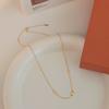 S925 Loving Heart In Sterling Silver Exquisite Necklace Women's Meticulous All-Match Clavicle Chain