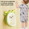 Boys Potty Training Urinal Cartoon Animal Shape Wall-Mounted Pee Trainer with Rotating Windmill Target Children Urinal