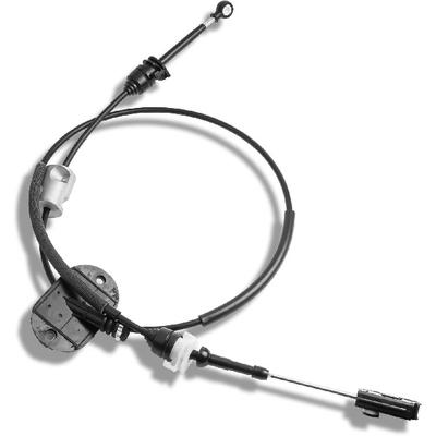 Shifter Control Cable,Lever Cable Assembly 5S4Z-7E395-C,5S4Z-7E395-BB Compatible with 2005-2007 Ford Focus 4-Speed Automatic Transmission -4F27E