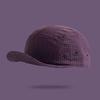 Simple and Fashionable Light Board Soft Brimmed Checkered Baseball Cap. Drawstring Adjustable. Suitable for Outdoor Outings.