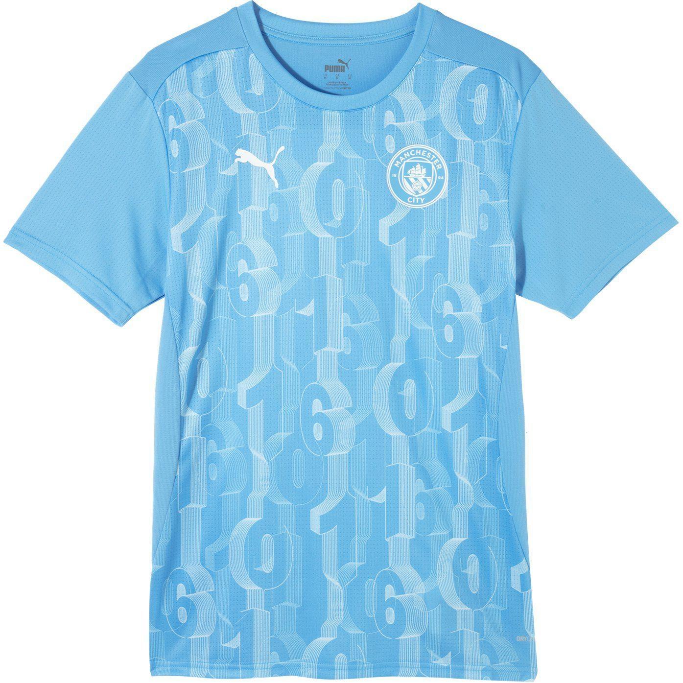 PUMA Manchester City Pre-Match Jersey Blue Men s 777578-21 L