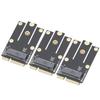 3Pcs Wireless Network Adapter Card M2 NGFF to Mini PICE Converter Network Accessories