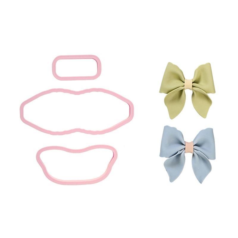 Cookie Moulds Plastic Material Cookie Cutters Bowknots Shaped Baking Accessories