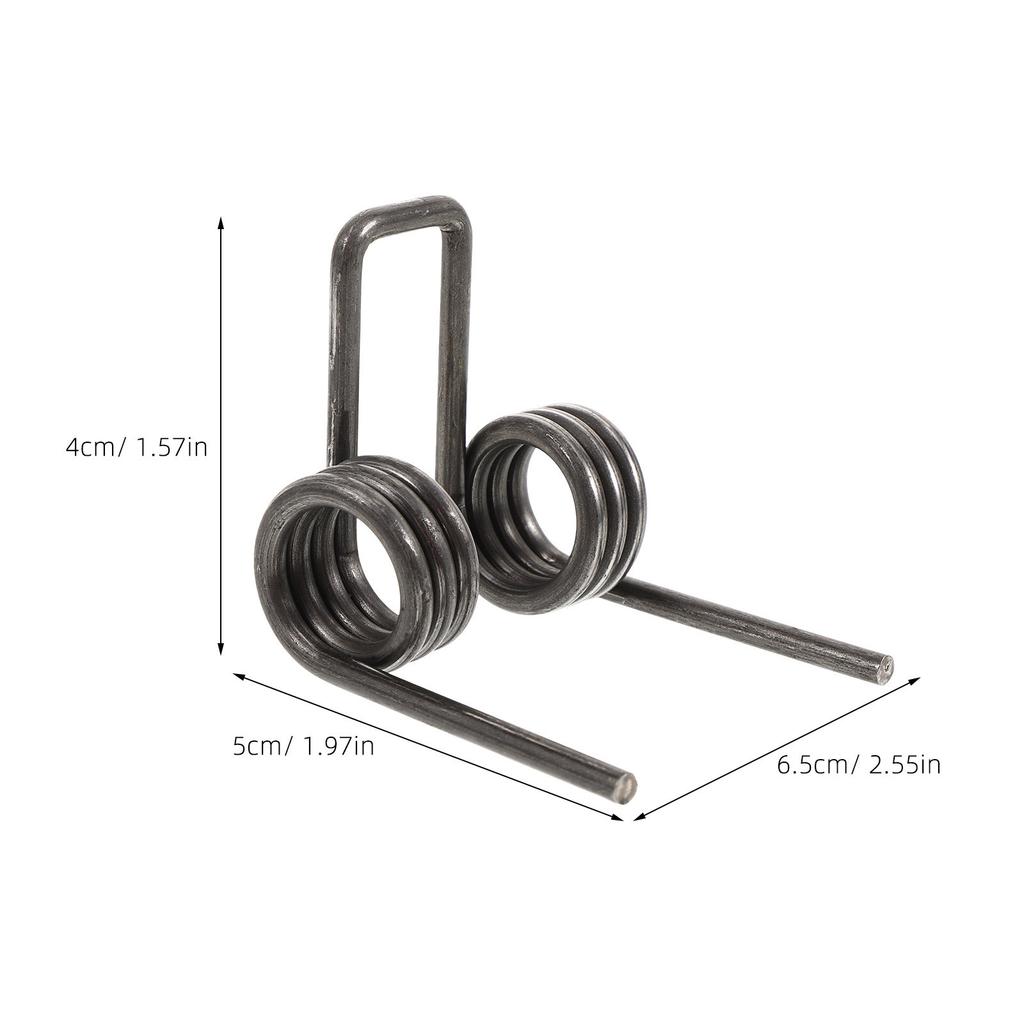 2Pcs Stainless Steel Torsional Spring Large Size Torsional Spring for Wire Stripping Repair Replacement Sturdy Reliable