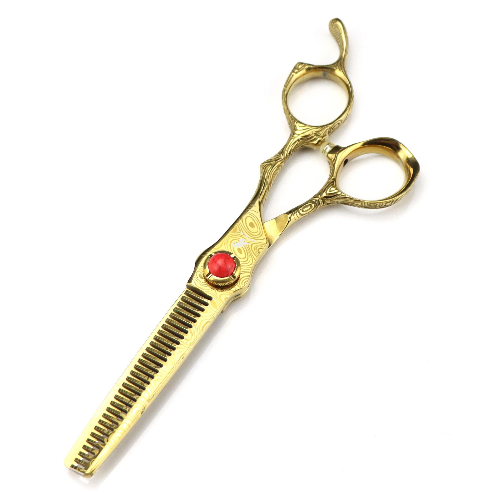

Golden Flower Handle 6.0 Inch Nimpson Lhm Hair Scissors, Hair Scissors, Tooth Scissors, Thin Scissors 6.0inch dental scissors lhm