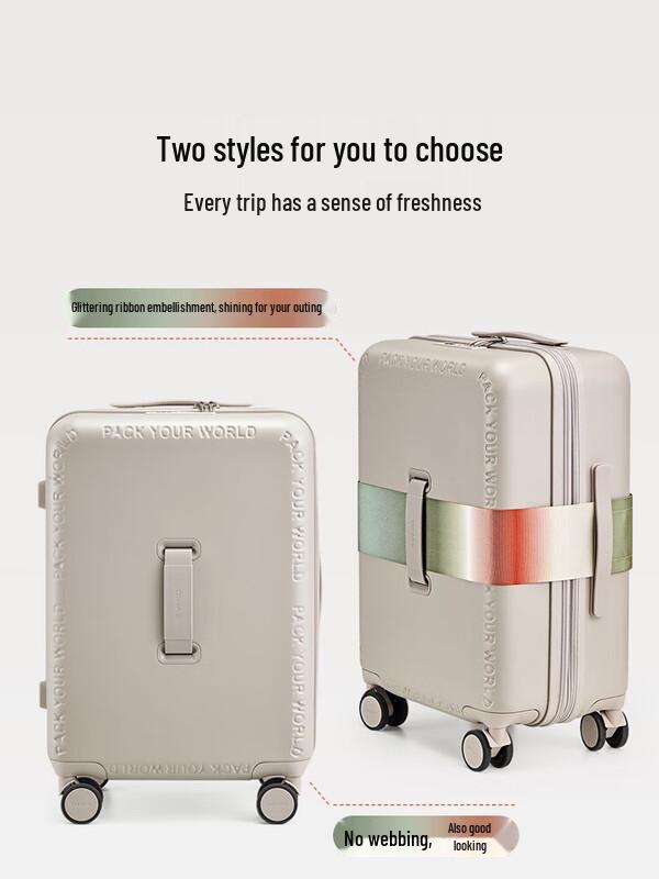 OIWAS 20-inch Hardside Spinner Carry-On Luggage