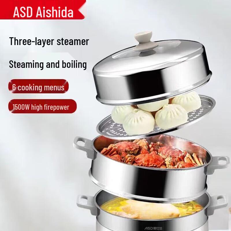 

Aishida Multi-function Electric Steamer
