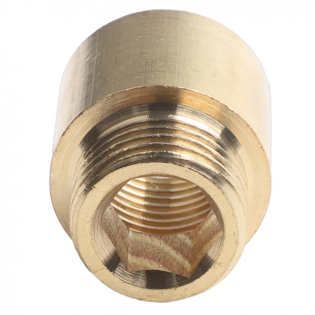 Hot And Cold Water Brass Tap Extension G1/2 Thread Connector Standardized Size
