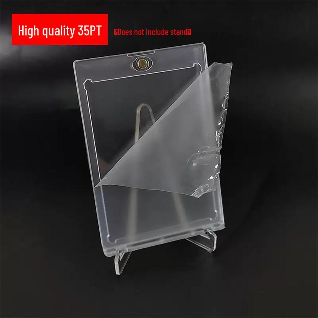 Transparent Magnetic Card Brick Set for Naruto, Pokémon, Yu-Gi-Oh, and Ultraman Cards