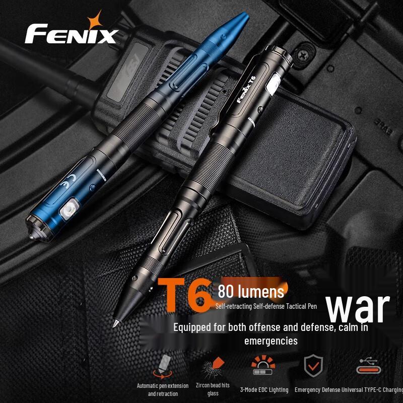 Multi-functional Tactical Pen with LED Flashlight