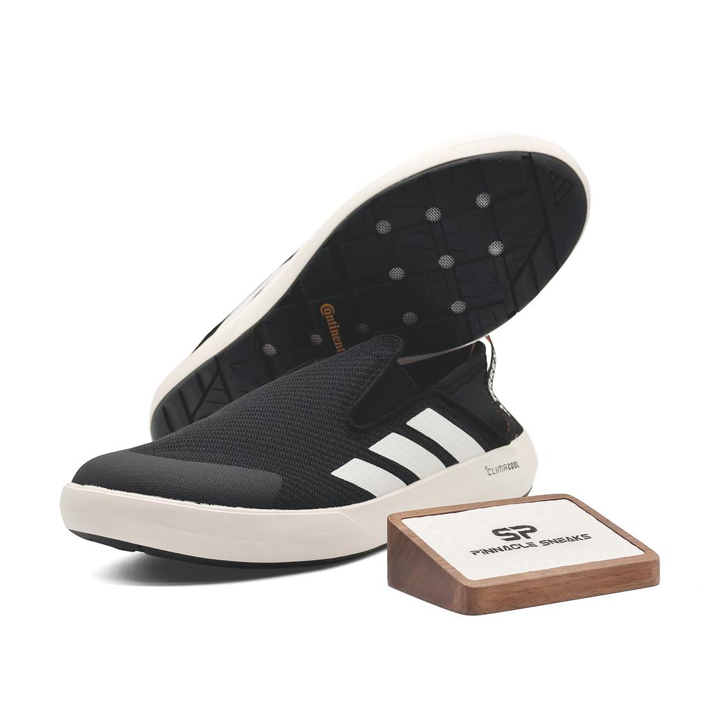 adidas Terrex Boat Slip-On Climacool Czarny Chalk White Pomarańczowy Semi Impact Unisex JI3502