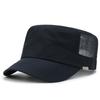 Flat Top Hat Men's Mesh Hat Outdoor Quick Drying Summer New Hat Men's Sun Spring and Autumn Cool Hat Duck Tongue Summer