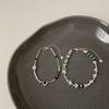 Bracelet d'amour perle argent cassé de niche de luxe léger pour femmes, simple, personnalité, mode, tempérament, tendance, polyvalent, bijou