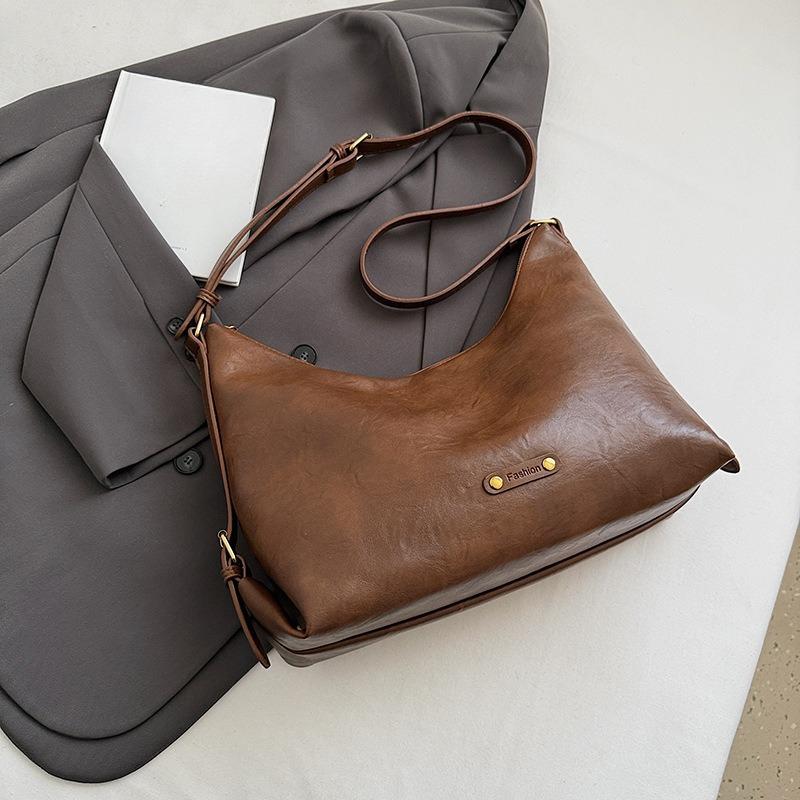 A Casual and Elegant Large-capacity Tote Bag, A Simple Single-shoulder Bag for Women's Commuting
