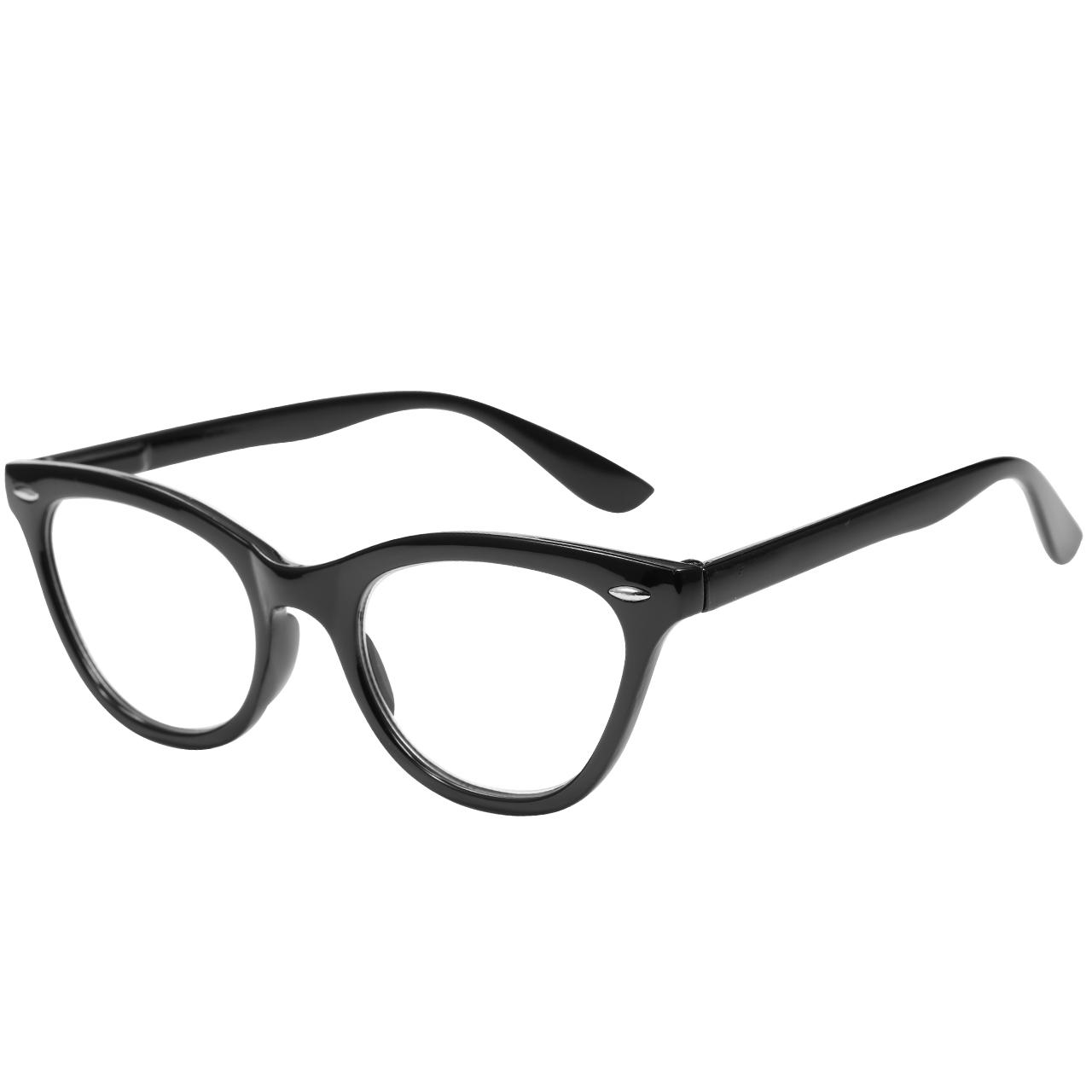 

1PC Women s Full Frame Presbyopia Glasses New Retro Cat Eye Reading Glasses Fashionable Clear Lens HD Far Sight Glasses 1.5