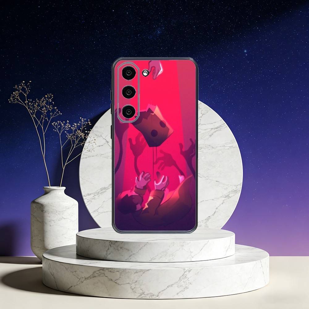 Game L-Little N-Nightmares Phone Case For Samsung Galaxy A73,A72,A71,A70,A53,A52,A51,Others Soft Black Cover