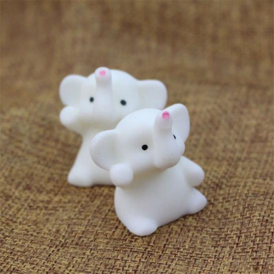 Cute Animal Elephant Squeeze Healing Fun Kids Kawaii Toy Stress Reliever Decor