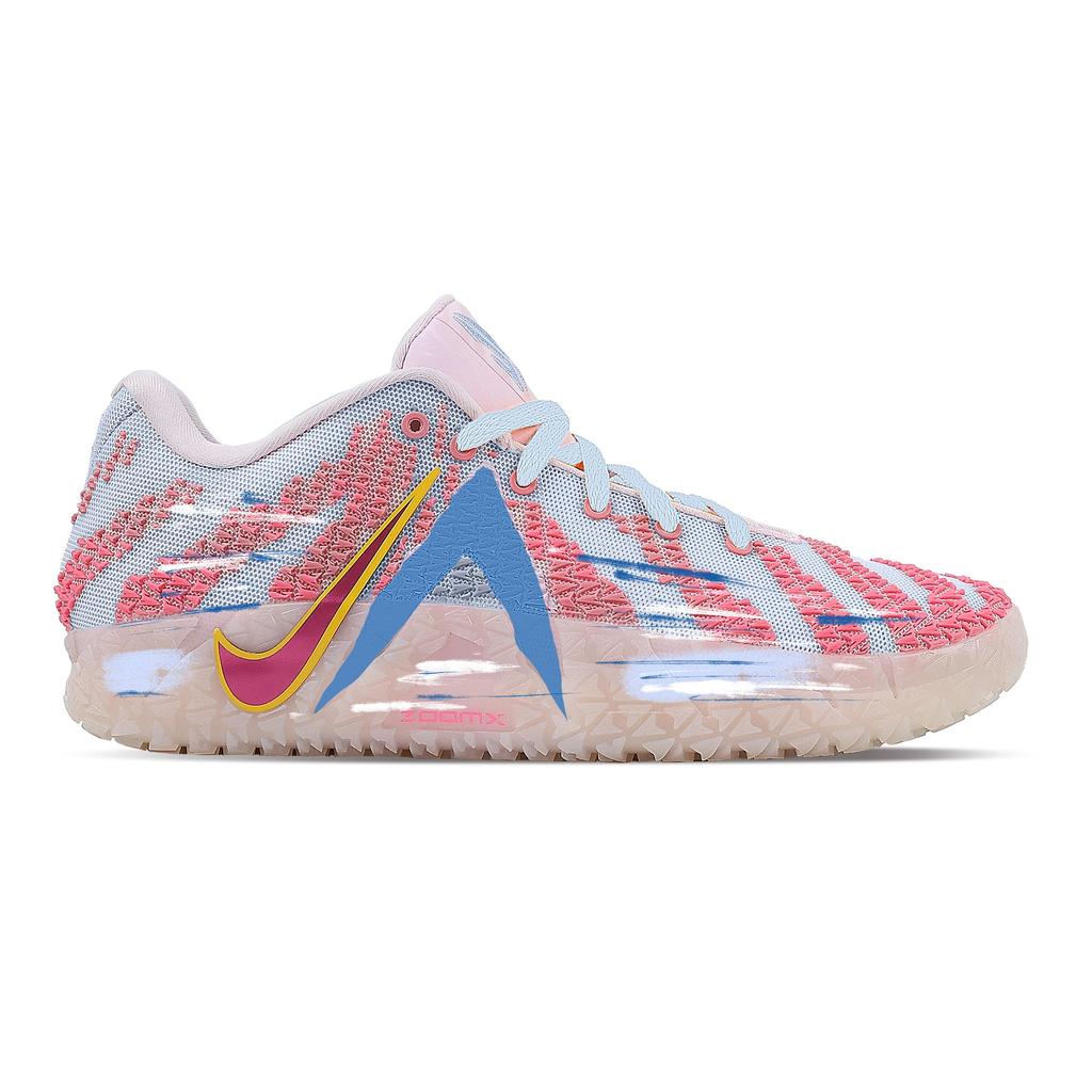Nike Ja Morant 3 Midnight Seaside, Heart Box Rebound Grip Buty do koszykówki niskie Męskie Różowo-Niebieskie HF2794-601(Zespół529--)