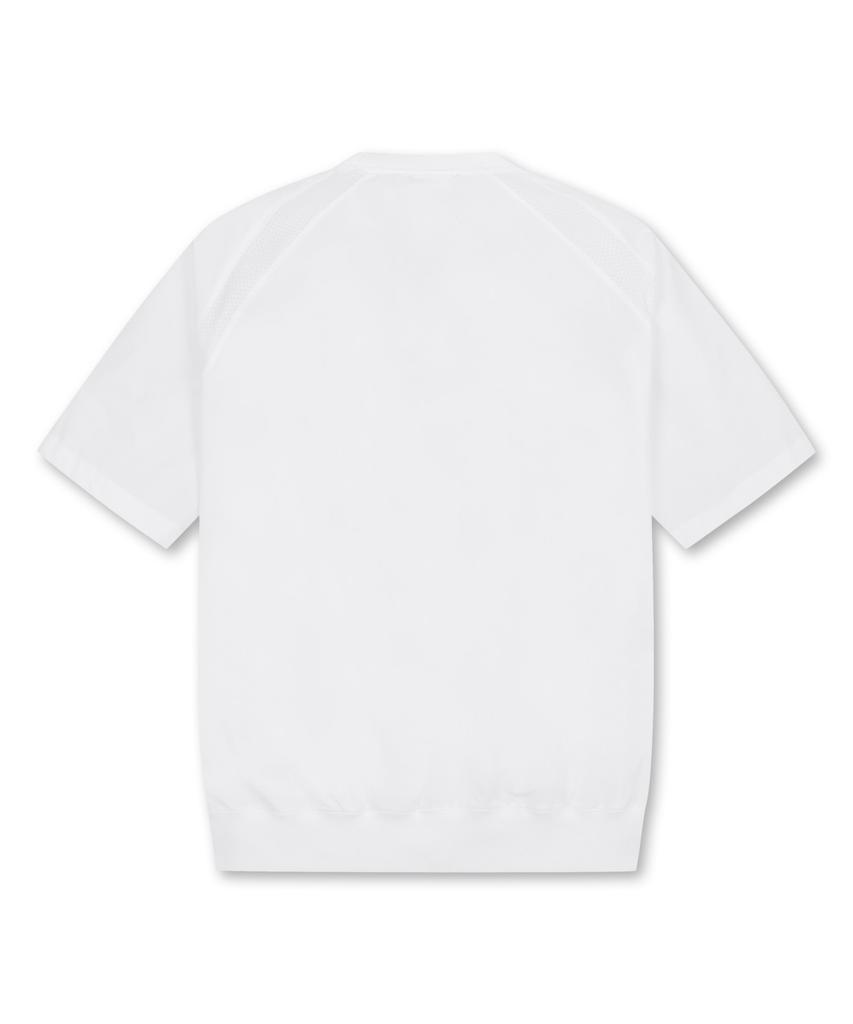 Goldeunbeeo Stretchable Nylon Crewneck Sweatshirt_G4Tam25221Whx