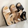 Women's Sandals Summer Outdoor Beach Shoes Mid-heel Mom Sandals Casual Sandal