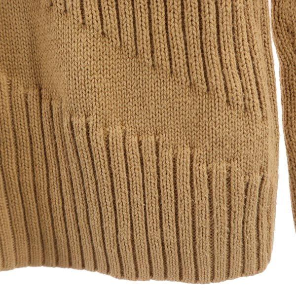 ARMANI EXCHANGE 90s Old Long sleeve knit Zip jacket S Brown Women Used