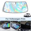 Foldable Front Windshield Sun Shade For Volkswagen Polo UV Reflective Sun Protection Cover Car Interior Accessories