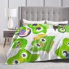 Duolingos Eule Duo Warme Weiche Decke Camping Plüsch Überwurfdecke Neuheit Sofa Stuhl Flanell Tagesdecke Schlafsofa Abdeckung