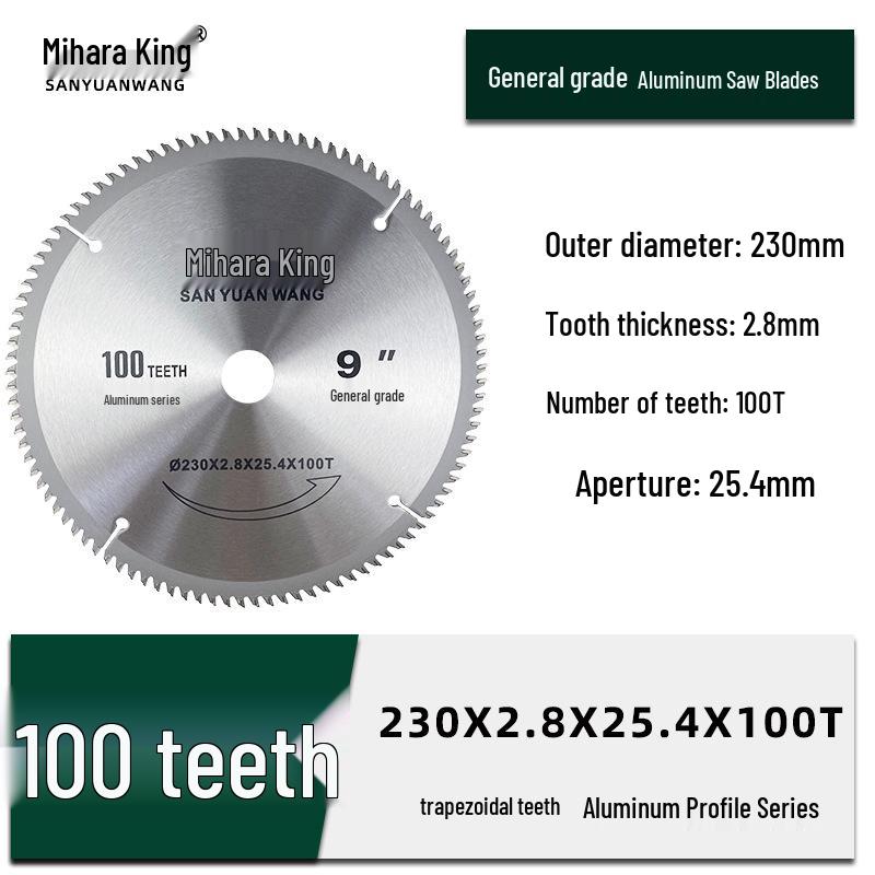 Woodworking Angle Grinder Saw Blade - Alloy Cutting Disc for Wood, Sizes 4/5/7/9 inch