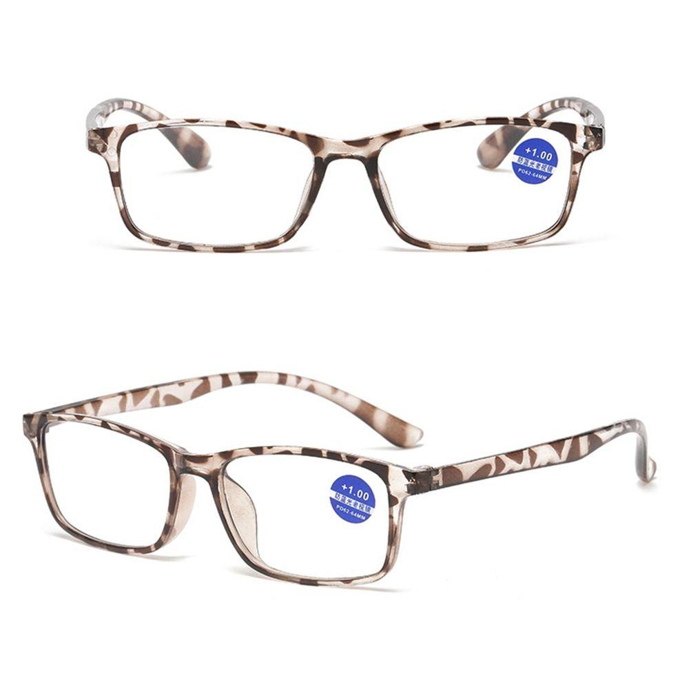 Blue Light Blocking Glasses Anti Blue Ray Reading Glasses Ultralight Square Eyewear PC Office Hyperopia Eye Protection