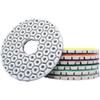 4 Inch Hexagonal Honeycomb Diamond Polishing Pads Wet/Dry for Granite Marble Concrete
