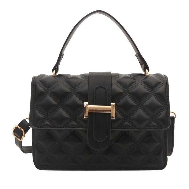Stylish 2024 Spring Minimalist Small Square Bag Chic Quilted Design For Women