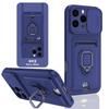 Slide Window Camera Silicon Card Slots Wallet Phone Case for For Iphone 16 15 11 12 14 13 Pro Max X XS XR 8 7 Plus SE Bumper Cover