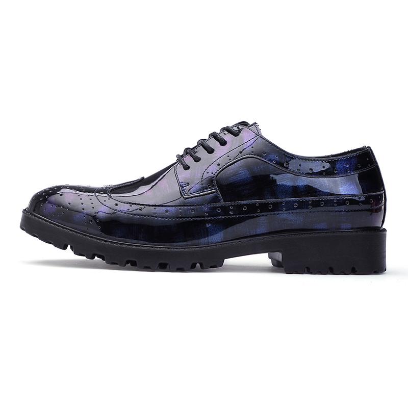 Mode Frühling Herbst Herren Formelle Hochzeitsschuhe Luxus Herren Business Kleiderschuhe Herren Slipper Spitzschuhe Herrenschuhe Große Größe 541