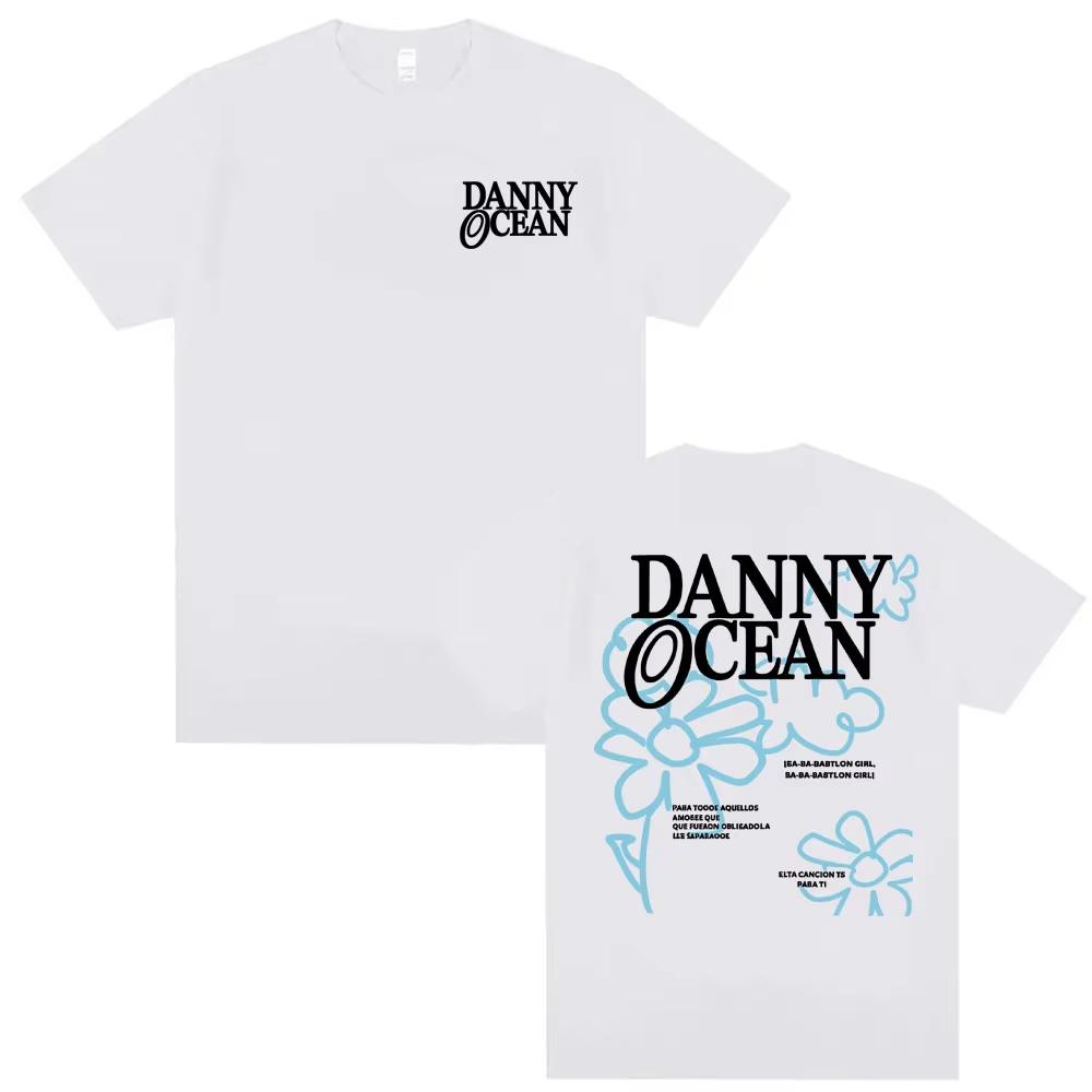 Danny Ocean Babyloh Girl Printed Tee Shirt Men Women Clothing Fashion Aesthetic T-shirt Male Cotton Oversized T Shirt