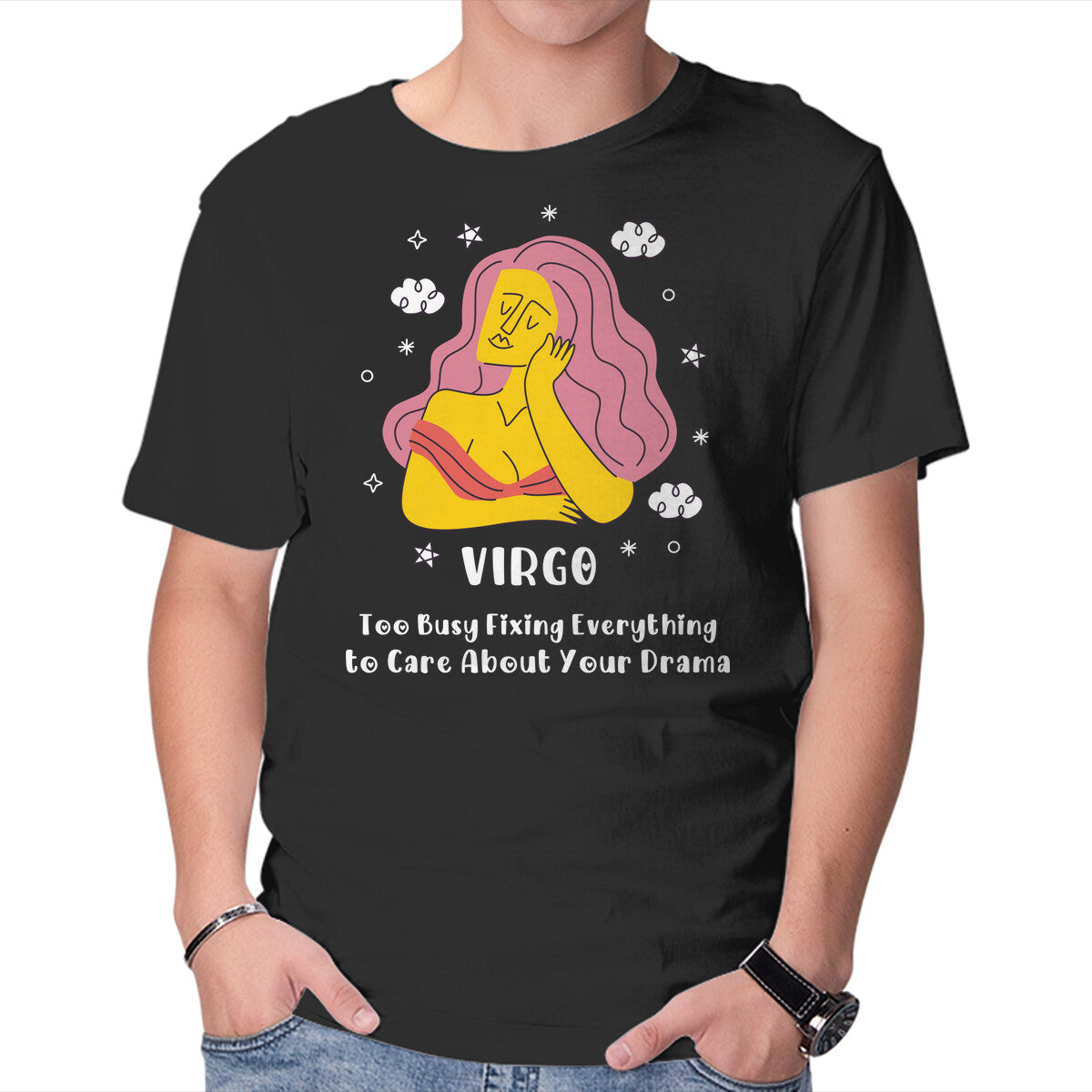 Unisex Crew Neck T-Shirt Too Busy Fixing Everything Graphic Short Sleeve Casual Tee XXXXL