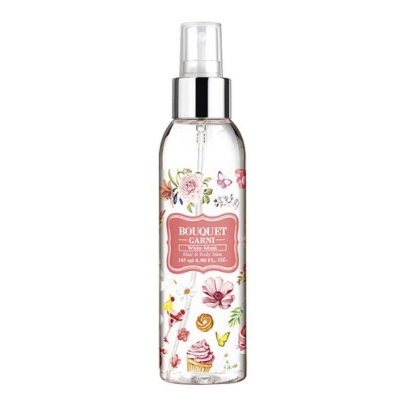 BOUQUET GARNI Fragranced Hair & Body Mist 145ml | Hair & Body Perfume Mist (6 Types Available)
